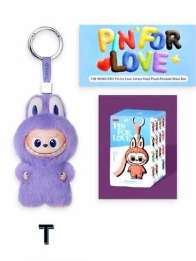 Pop Mart The Monsters Pin For Love Labubu - T